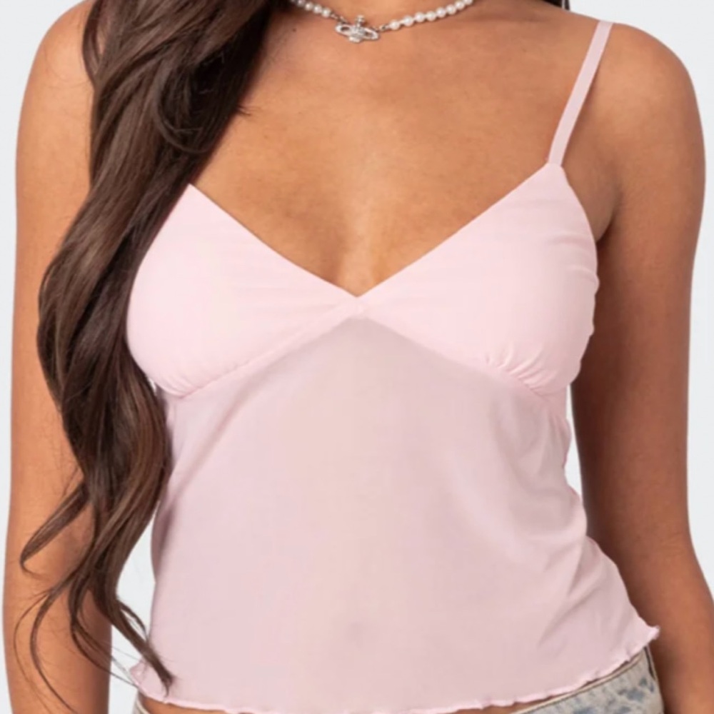 NWT Edikted Pink and Blue Top XS - 2 TOPS